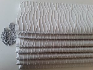 Textured roman blind nr Alcester