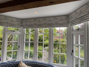 Bespoke motorised kitchen blinds in Wilmcote