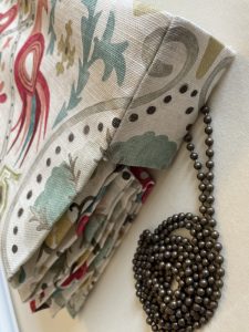 Jane Churchill roman blind