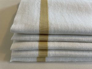 Bespoke roman blind with quality fabric and tailored folds